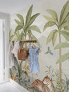 Wild Jungle Mural  6945 Wallpaper