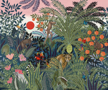 Jungle Wall Animals 9426W Wallpaper