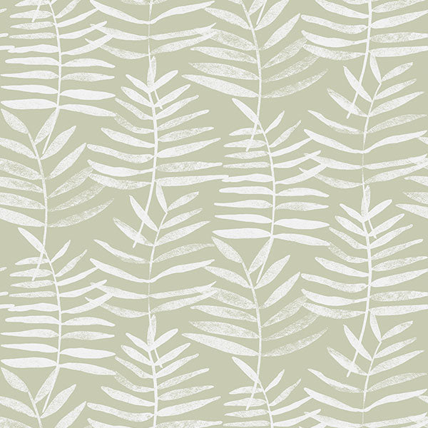 Fiona Nordic Compositions 590104 Delicate Fern Wallpaper