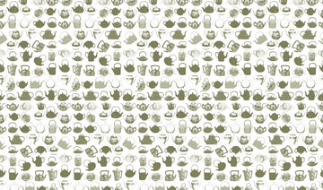 Teatimepots DM218-1 Mr Perswall Wallpaper