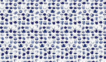 Teatimepots DM218-3 Mr Perswall Wallpaper