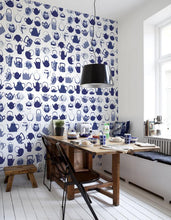 Teatimepots DM218-3 Mr Perswall Wallpaper