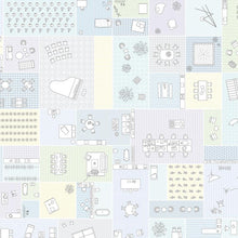 Plan Blue e040503-6 Mr Perswall Wallpaper