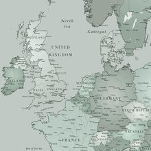 World Map - Verdigris p111502-8 Mr Perswall Wallpaper