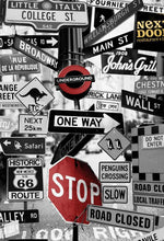 Street Signs P112701-4 Mr Perswall Wallpaper