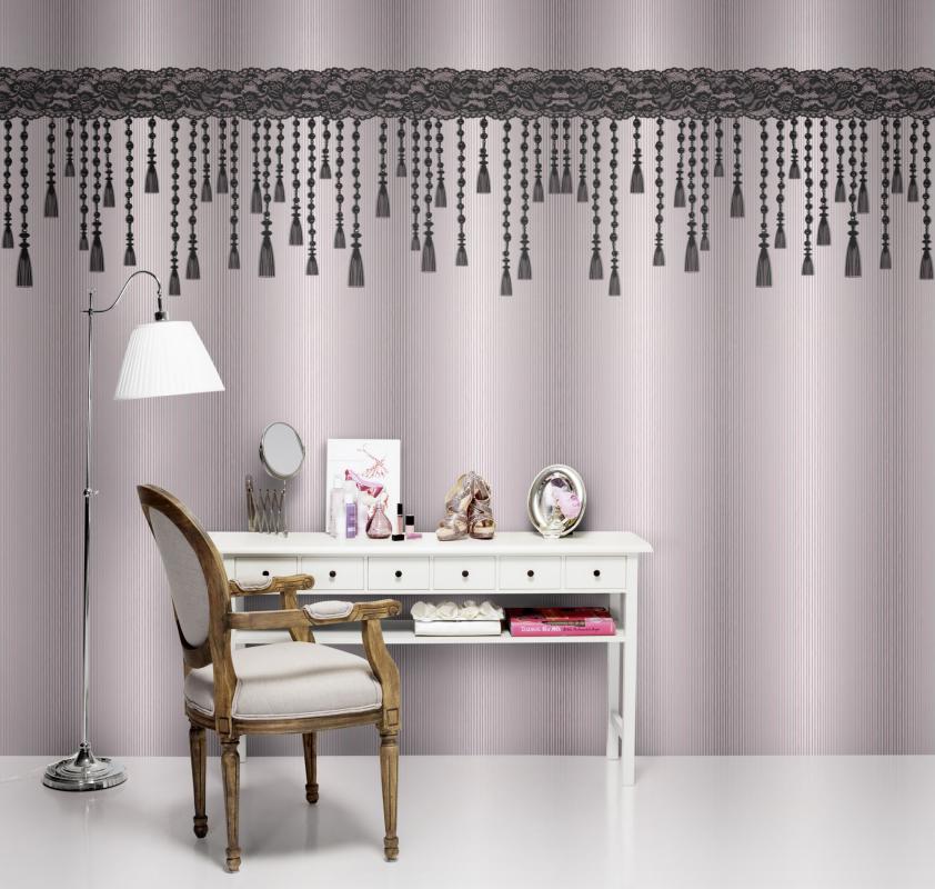 Stylish Tassels P142201-8 Mr Perswall Wallpaper