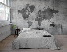 Concrete World Map p270201-10 Mr Perswall Wallpaper