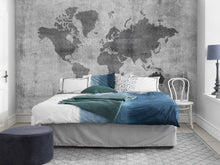 Concrete World Map p270201-10 Mr Perswall Wallpaper