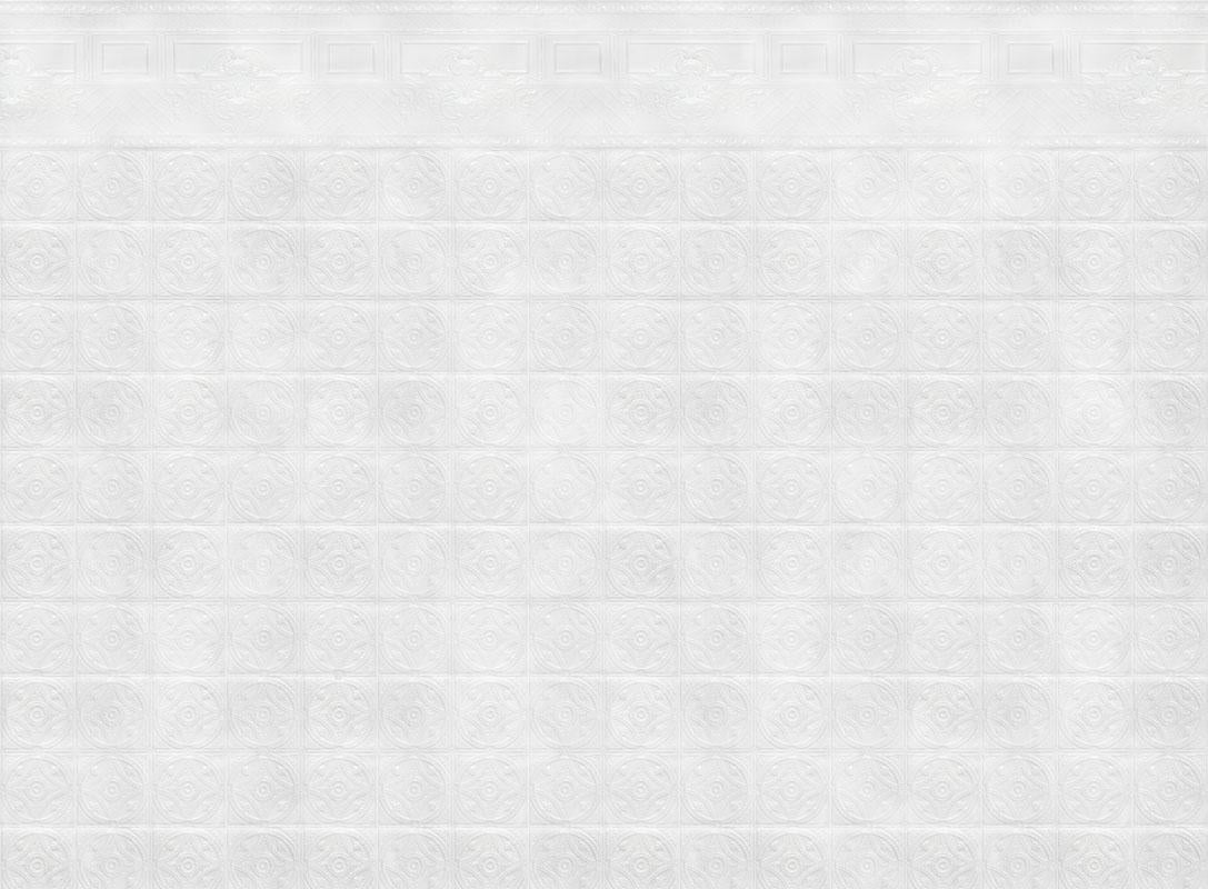 Tin Tiles - White p271201-8 Mr Perswall Wallpaper