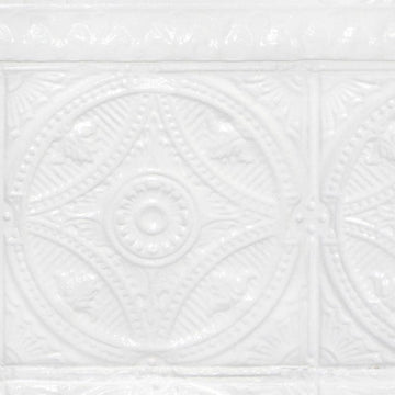 Tin Tiles - White p271201-8 Mr Perswall Wallpaper