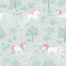 Unicorns - Mint p280107-4 Mr Perswall Wallpaper