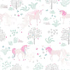 Unicorns - White p280108-4 Mr Perswall Wallpaper