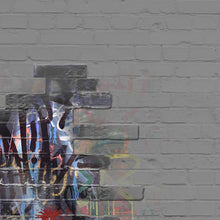 Brick Wall - Graffiti p280124-10 Mr Perswall Wallpaper