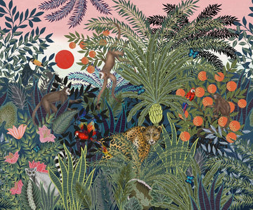 Jungle Wall - Animals p280129-8 Mr Perswall Wallpaper