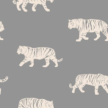 Tigers - Grey p280132-4 Mr Perswall Wallpaper