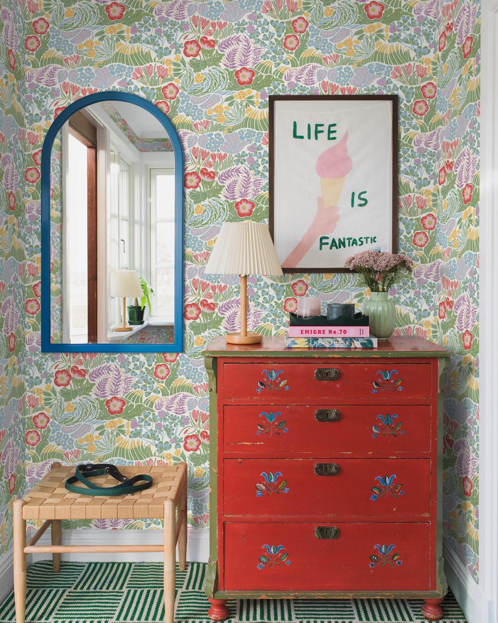 Honshu Wallpaper in Coral  Thibaut Dynasty Collection  Available at FP  Interiors